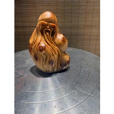 太行崖柏 壽星 長命百歲擺件, 如圖所示, 1個