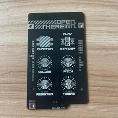 Theremin PCB 보드 오픈 소스 DIY 재료 키트 Arduino 크리에이티브 악기용 음악 전자 악기, 없음, 1개