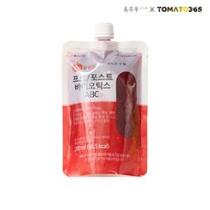 첨가물ZERO 바로 갈아 신선한 비가열 ABC주스 프로/포스트바이오틱스 과채과즙 95%이상, 200ml