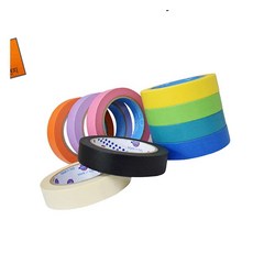 MN 종이 마스킹테이프 오렌지 15mm x 40M 컬러마스킹테이프