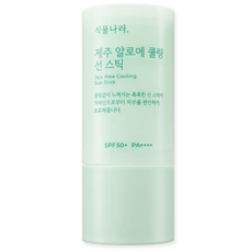식물나라 제주알로에 쿨링 선스틱 리필 기획, 2개, 19g