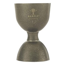 Barfly M37098VN 헤비 듀티 스트레이트 림 벨 지거 25 ml x 50 ml 빈티지, 0.85 oz x 1.7 oz