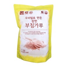 우리밀농협 참한 부침가루 HACCP G마크, 5개, 1kg