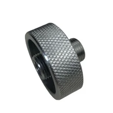 캠핑 가스 리필 어댑터 부탄 캐니스터 병 스크류 야외 활동 밸브 캡, 01 검정색