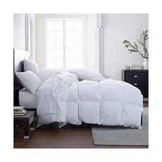 다운 얼터너티브 이불 퀸 사이즈 삽입 화이트 86x86 인치, White, Queen, 1개