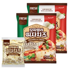모짜렐라 피자치즈 99% 멀티팩 (60g x 4개입) 240g 2팩, 2개