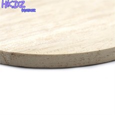 수예 두꺼운 목재 보드 원형 DIY 수동 모델 재료 단단한 5cm, 02 50x5mm, 02 3pcs