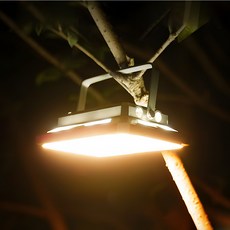 아이시니 캠핑 랜턴 휴대용 충전식 조명 ASN-01, 1개, 실버