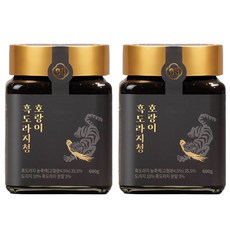 팔팔호랑이 흑도라지청 국산 도라지청 약도라지청, 600g, 1개입, 2개
