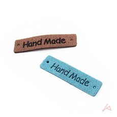 정 추천제안스토어 핸드메이드 인조가죽 라벨 동대문단추왕, 파란색