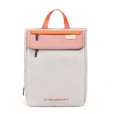 DFMEI 新款媽咪包大容量可掛嬰兒車手提雙肩包多功能幹溼分離母嬰包, 粉色