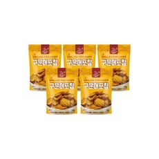 구운어포칩 45g x 5봉 건어물밥상 기름에 튀기지 않고 원적외선으로 구운, 5개