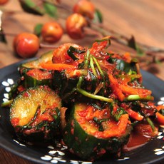 HACCP인증 100%국내산 오이부추김치 1kg, 1박스