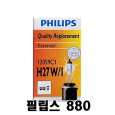 필립스 뉴 프리미엄비전 12V, 1개, 스탠다드880
