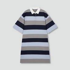 JAJU 여 럭비 반팔 원피스 J135201113051 549767