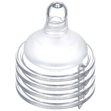 小獅王辛巴 超柔防脹氣寬口十字奶嘴4入 (S/M/L/XL) 寶寶奶嘴 寬口奶嘴 防脹氣, M (3個月以上), 1套裝