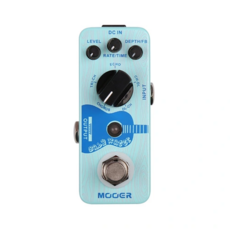 MOOER Baby Water 延遲迴聲混響效果器 木吉他適用, 淺藍色, 1個