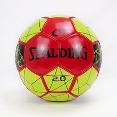 Spalding 2.0 足球 5號球 紅黃光面線條 [SPA64950], 1個, PCS