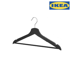 이케아 원목 옷걸이 낱개, 1개