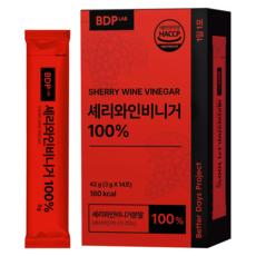 비디피랩 셰리와인 비니거 식초 초산 7% 이상 HACCP 정품 인증, 1개, 42g