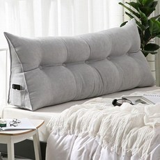 임신 침대 등받이 받침 환자 집순이 거실 삼각형 쿠션, (길이 100x높이 50x두께 20cm)블루, 블루, 1개