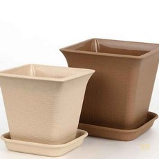 루마 가든정사각 화분 받침1호 브라운 원룸인테리어화분