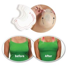 자연스러운 가슴패치 처진 가슴 리프팅 윗가슴 볼륨 업 하기 패치 10개입