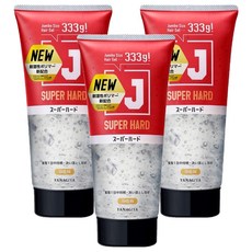 야나기야 점보사이즈 헤어 젤 수퍼 하드, 333g, 3개