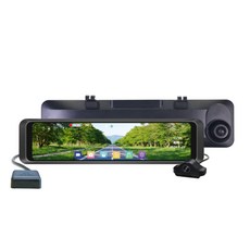 Spedal E6 12吋電子後視鏡行車紀錄器 4K高畫質 GPS測速 語音聲控 SONY星光夜視, TypeC電源頭