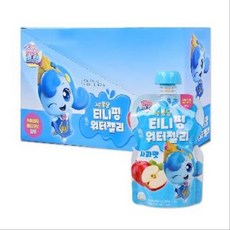 티니핑 워터젤리 사과, 110ml, 10개