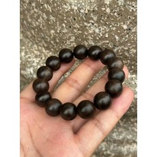 收藏 極品 白棋楠 全沉水 沉香 1.4 手串, 如圖, 1個