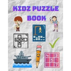 Kidz Puzzle Book: Kids Puzzle Books: Ages 8-10 Years Old - Hangman Sudoku Word Search Sea Battle Paperback, Independently Published, English, 9798566549576