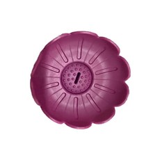 1/4Pieces Kids Anti Drip Popsicles Stand Silicone Ice Creams Hand Protectors Leak Proof Holders com, Purple flower, 1개