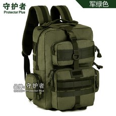 守護者 登山包 30L 戰術徒步戶外背包, 軍綠色,30L