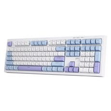 지클릭커 오피스프로 사일런스 M RGB 무소음 유무선 블루투스 108키 키보드, Sky city RC1, WK50, 제조사축