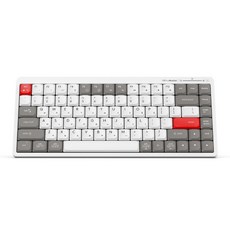 한성컴퓨터 OfficeMaster 3모드 저소음 펜타그래프 유무선 키보드, 레트로 포인트, GK694 Retro Point, 제조사축