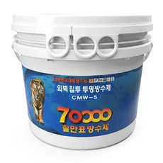 칠만표 외벽침투투명방수제 방수페인트 발수 방수액 CMW-5, 1개, 5L, 투명