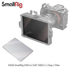 三重 多層奈米鍍膜 4x5.65" 電影 方形 減光鏡, 1個, ND2.1(7檔) #4228