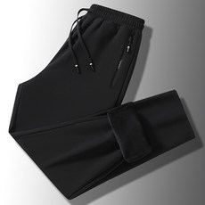 M-8XL防潑水加絨衝鋒褲，保暖防風登山滑雪褲，大尺碼戶外長褲