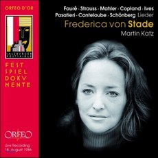 [CD] Frederica von Stade 프레데리카 폰 슈타데 : 잘츠부르크 리사이틀 (Live Recording 1986)