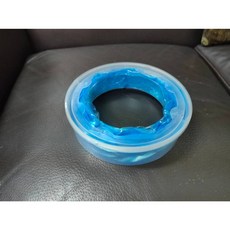 LitterLocker 貓咪鎖便桶適用 副廠抗菌膠捲 塑膠袋匣, 1個, 圓形三代