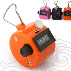 휴대용 손가락 계수기 디지털 카운터 스포츠 운동 경기 관중 입장객 계산 기록, 1개