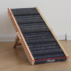 접이식 원목 확장형 강아지 클라이밍 프레임 발톱 간판 애완동물 계단 사다리, 1. small, 1개