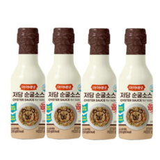 아이배냇 저당 순굴소스 230g, 4개, 굴소스맛