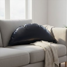 레자블랙반달롱베개rdlb/빵빵한쿠션감/부드러운감촉/커버+솜포함 wis+03991er, 50cmX100cm