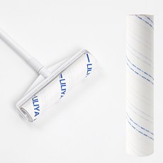 릴리아 사선컷팅 테이프클리너 24cm 60회 광폭사이즈 돌돌이, 1개