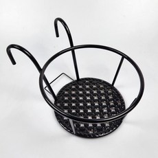 걸이대 블랙 화분 철제 정리 베란다 40047EA 1(pc), 색상