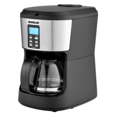 SANLUX 台灣三洋 SAC-CP05 自動研磨咖啡機 (豆/粉兩用), 黑色