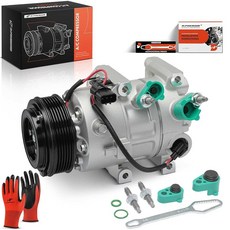 A-Premium AC Compressor Fit for Kia Cadenza 2020 3.3L 6PK, A-Premium AC Compressor Fit fo