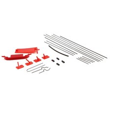 E-flite Pushrod/WingBrace UMX Pitts S1S EFLU15246 하드웨어 및 연결 비행기